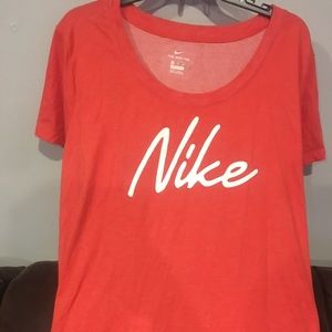 Nike T-shirt xxl orange lightly worn